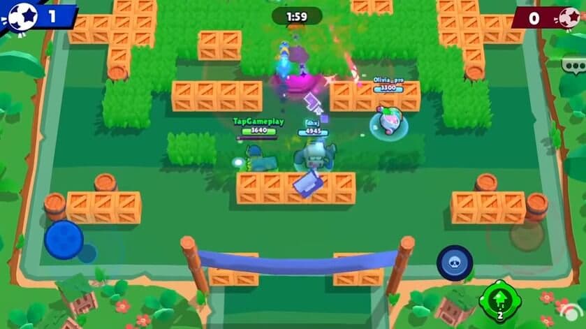 Brawl Stars multiplayer action