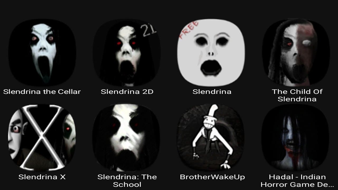 Slendrina mobile horror game